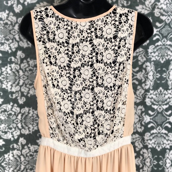Crochet Peach Sundress by Very J Size M - Picture 13 of 15